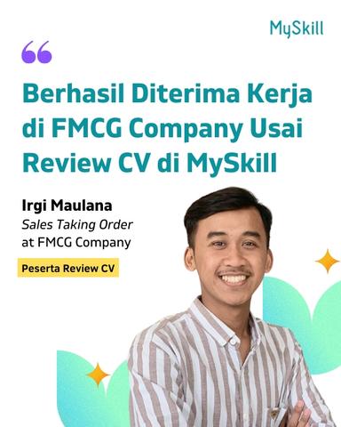 Irgi Maulana - Sales Taking Order at FMCG Company